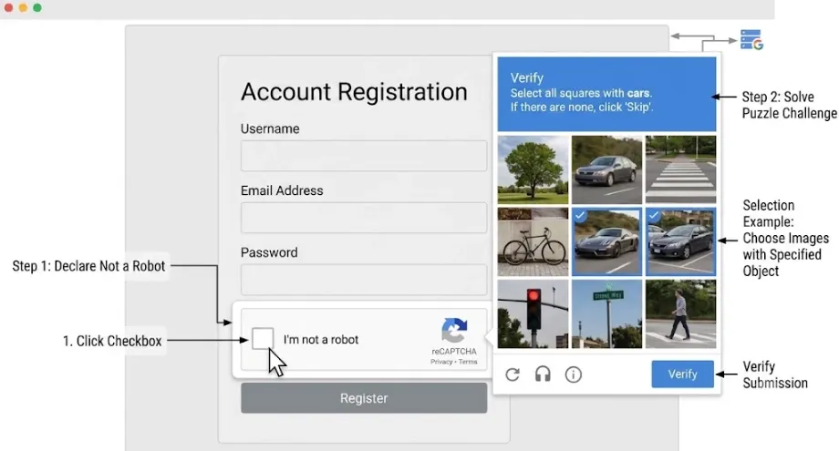 reCAPTCHA illustration