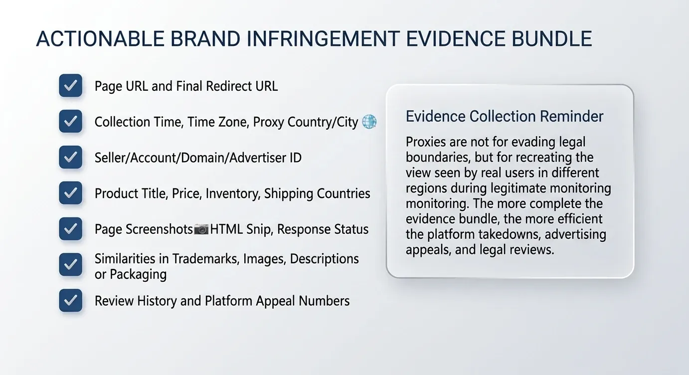 Complete evidence package for platform complaints and legal review