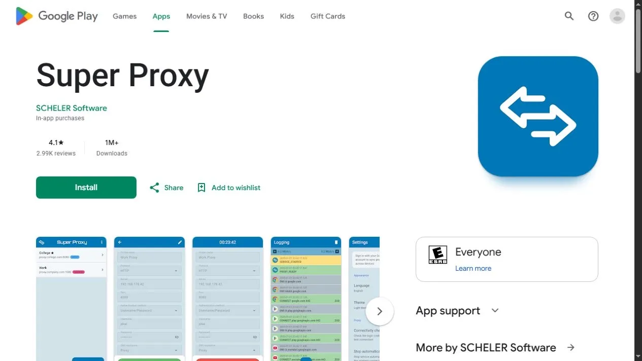 google-play-super-proxy