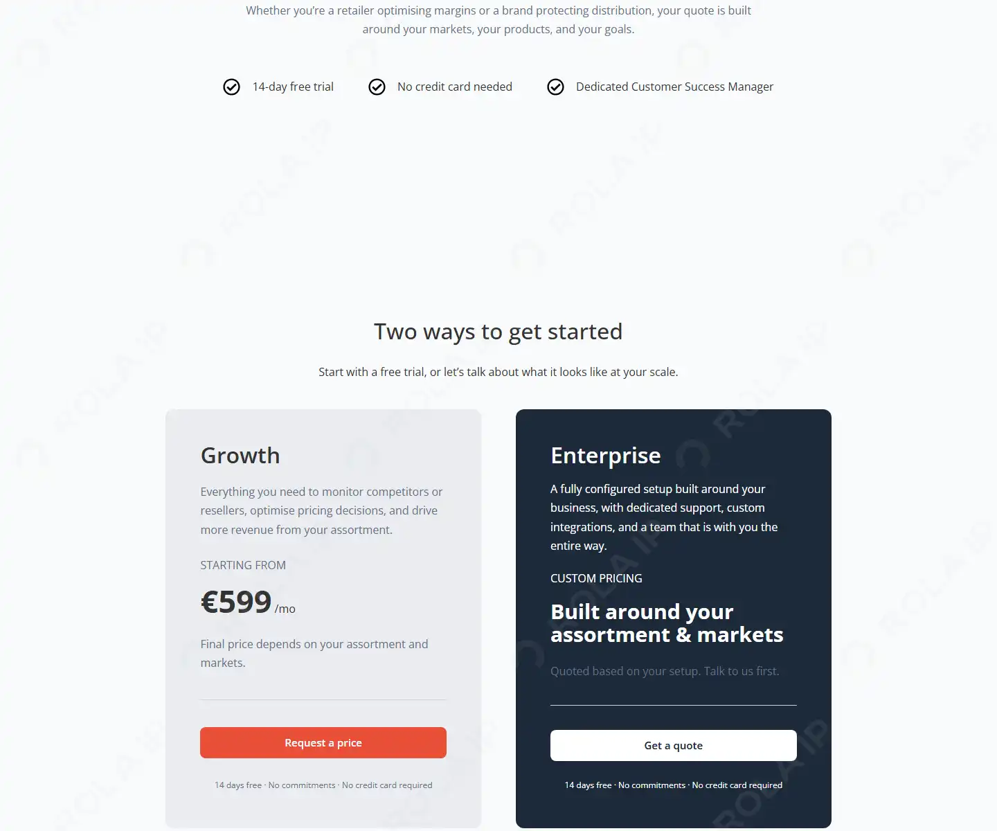 priceshape-pricing