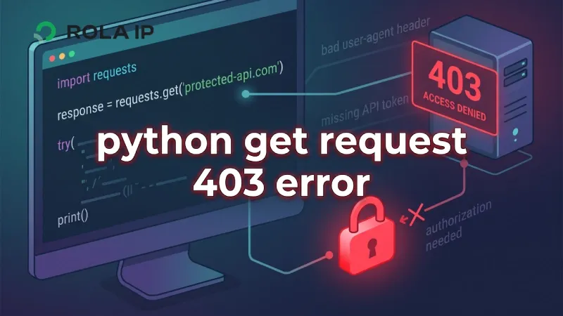 Python GET Request 403 Error: Why It Happens and How to Fix It