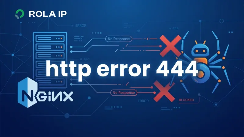 HTTP Error 444: Meaning, Causes & Web Scraper Fixes