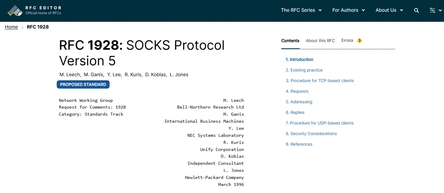 Protocol
