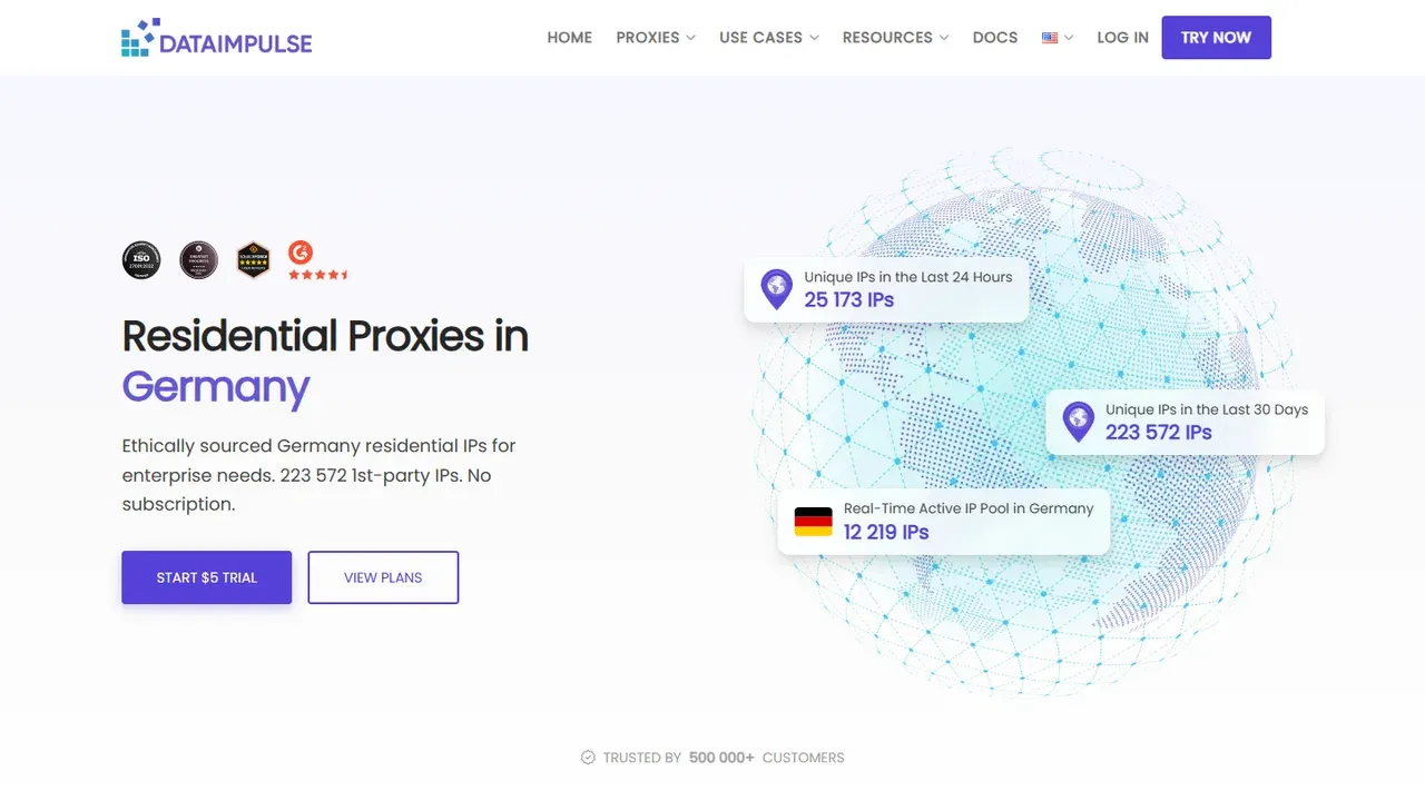 dataimpulse-germany-proxy-page