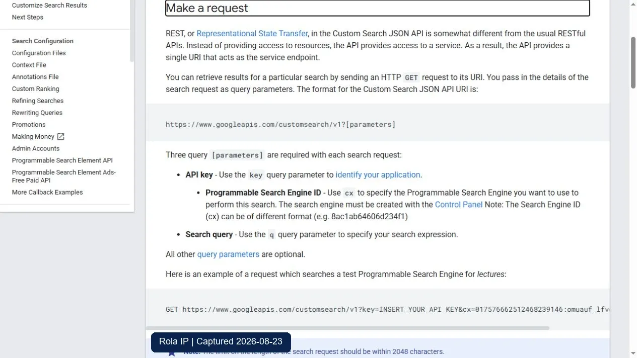 google-custom-search-rest-parameters