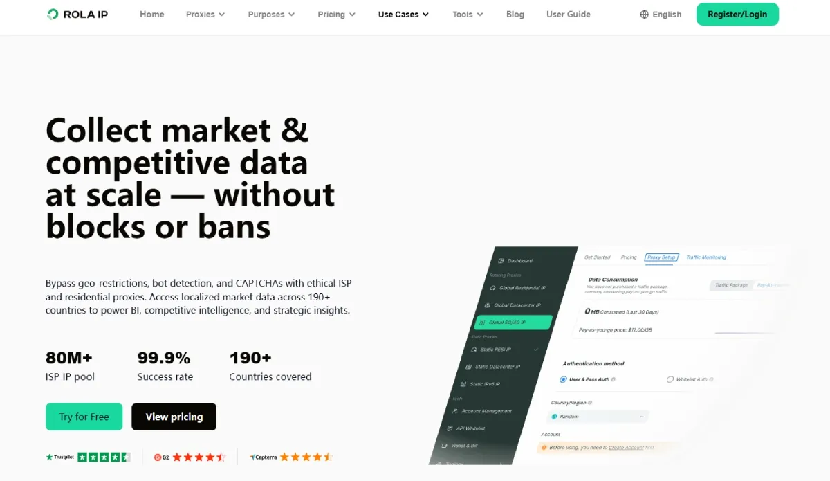 Proxies for market research image