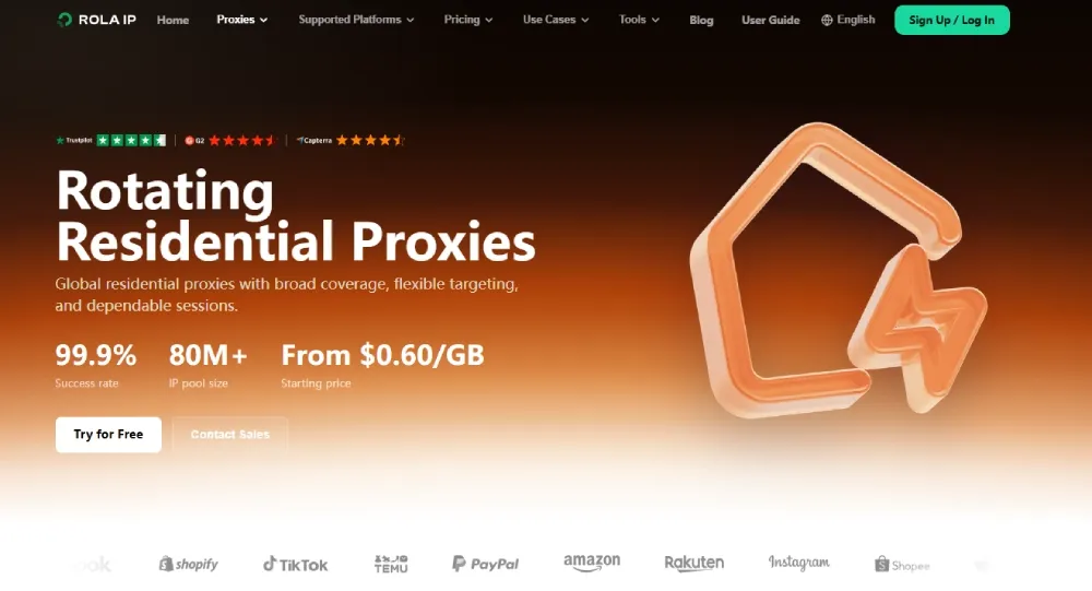 Rola IP residential proxy