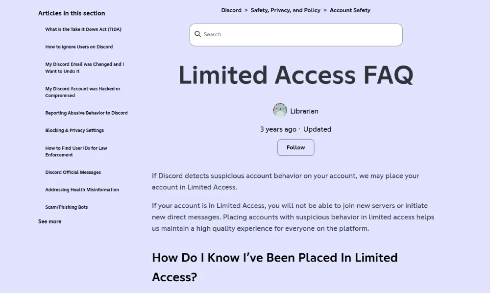 discord limited access image