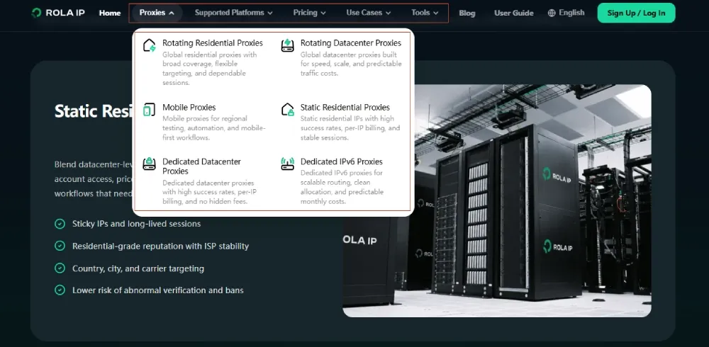 rola-ip-proxy-products