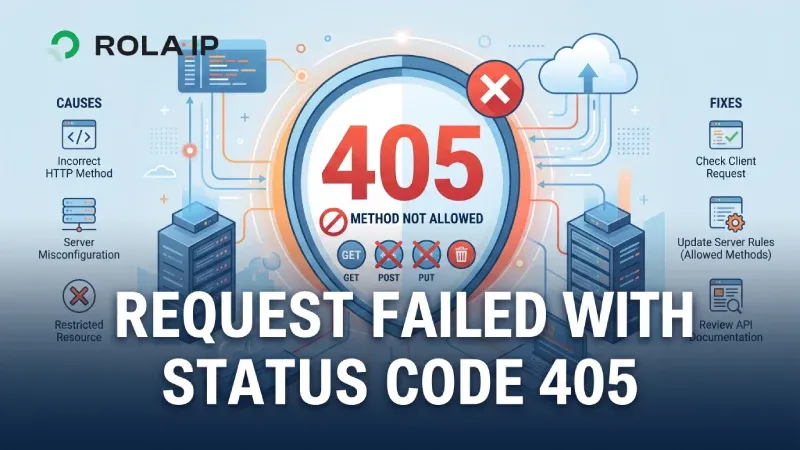 Request Failed with Status Code 405: Causes and Fixes