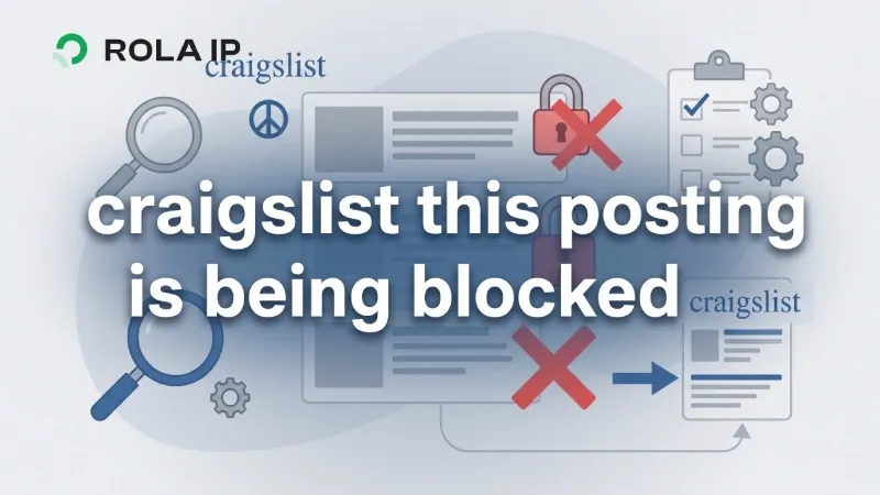 Craigslist This Posting Is Being Blocked: Causes, Diagnosis, and Compliant Solutions