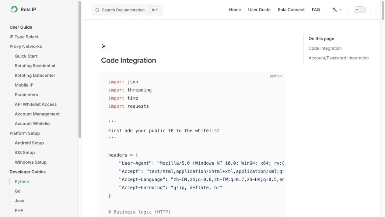 rola-python-integration