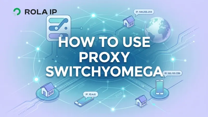 How to Use Proxy SwitchyOmega with Rola IP in 2026