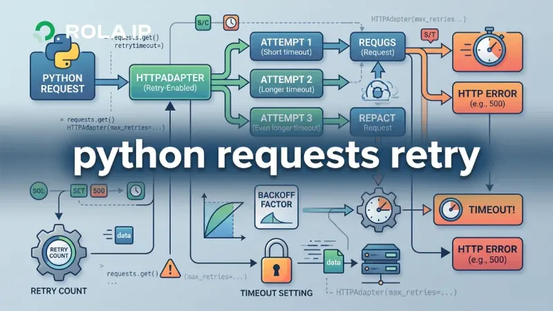Python Requests Retry Complete Guide to HTTPAdapter, Backoff, and Timeouts