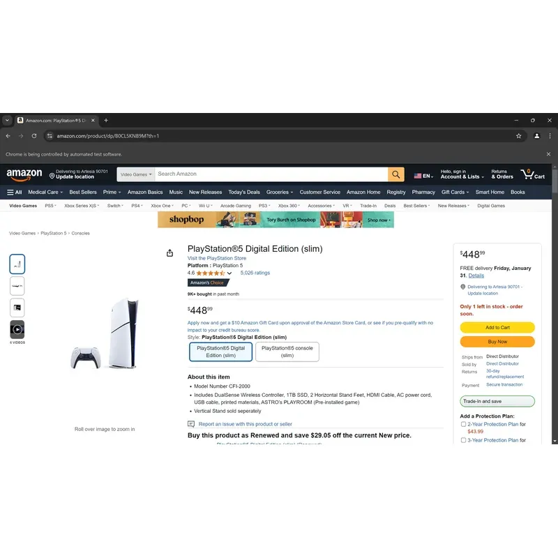 amazon-product-page-automated-browser