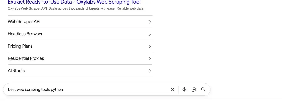 best-web-scraping-tools-python-search-intent