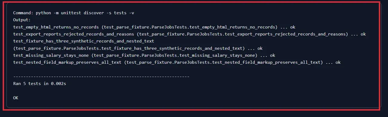 glassdoor-fixture-unittest-results