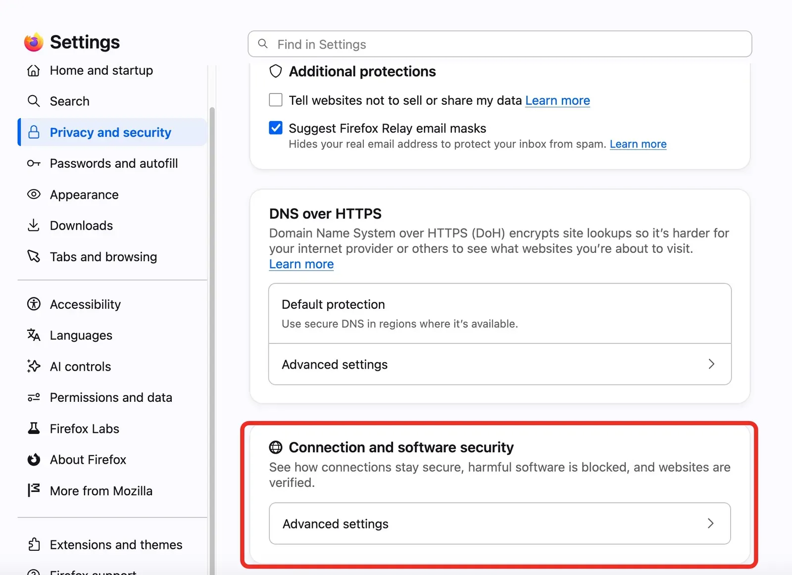 firefox-connection-software-security