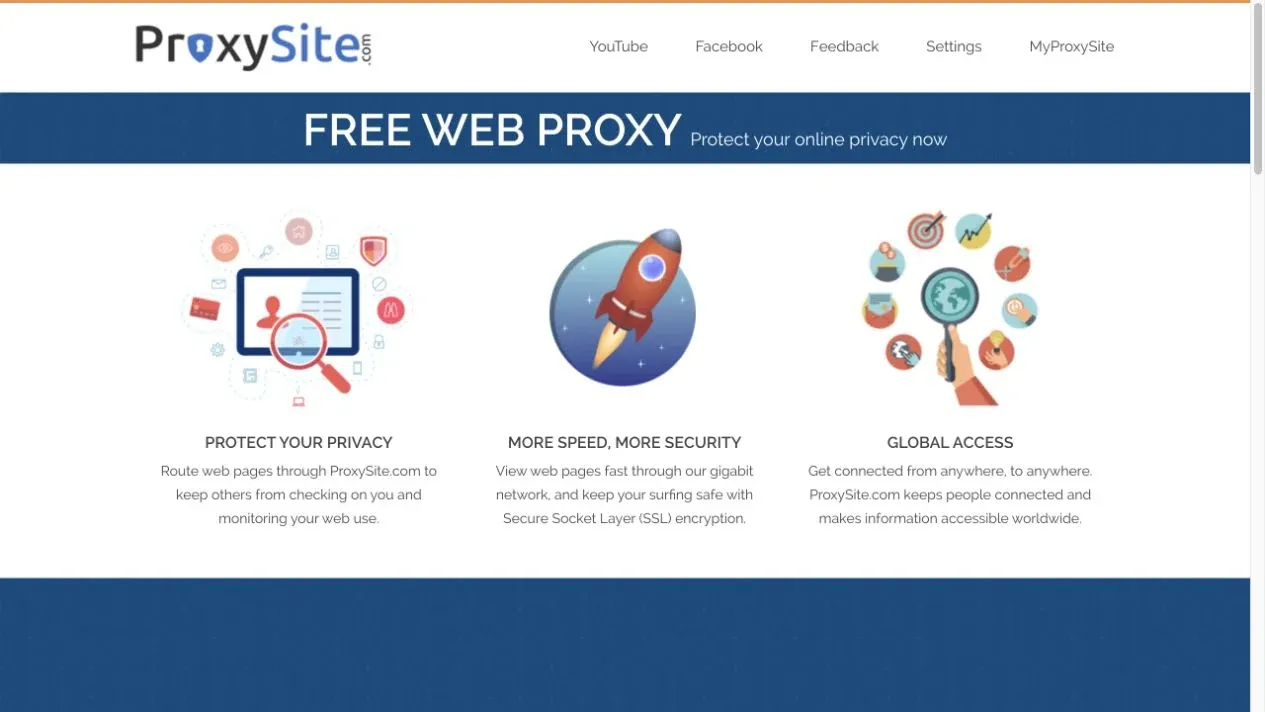 proxysite-official-homepage