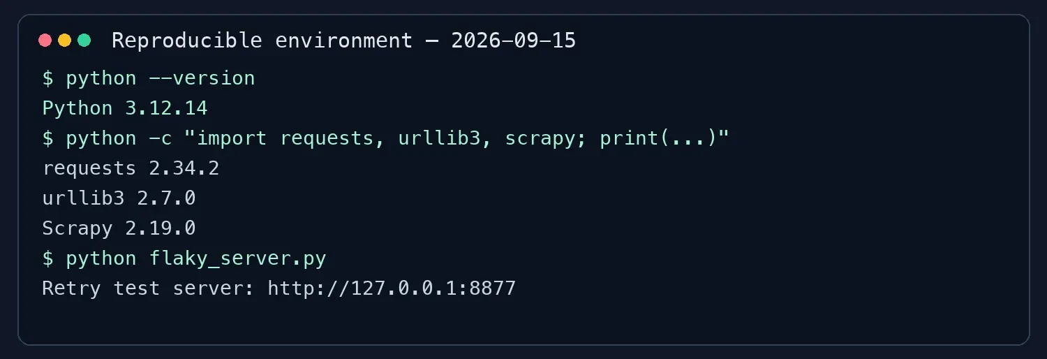 reproducible-python-retry-environment