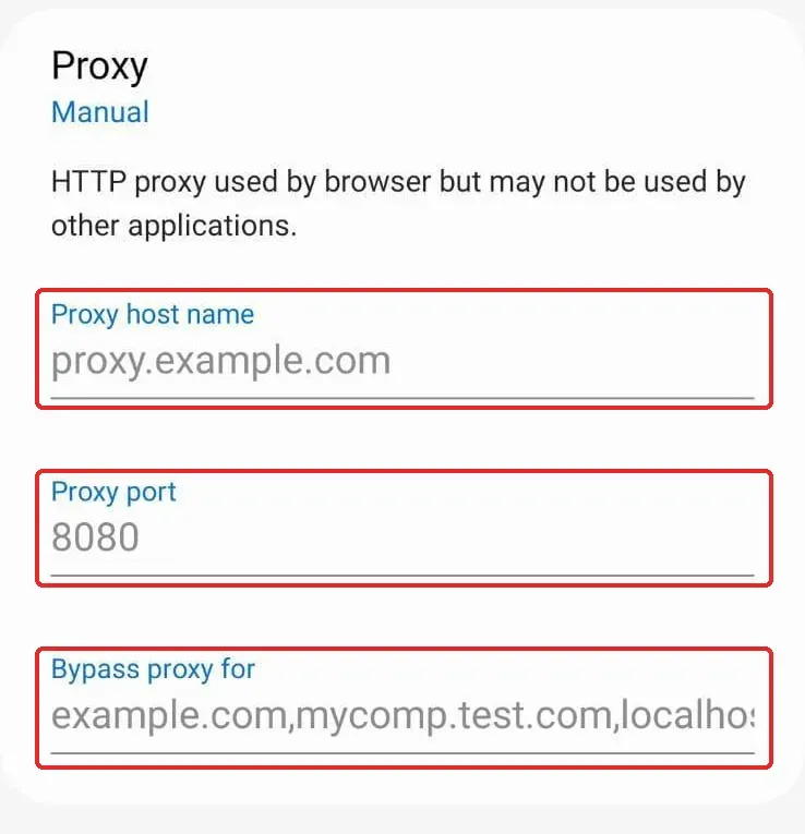 android-proxy-hostname-port