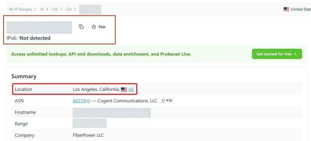 ipinfo-proxy-location-check