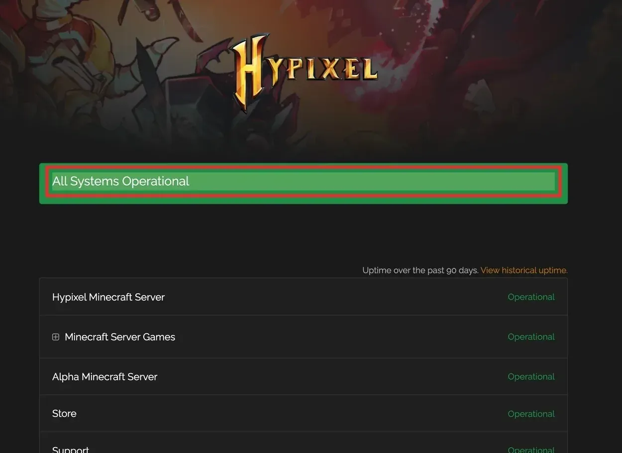 hypixel-server-status