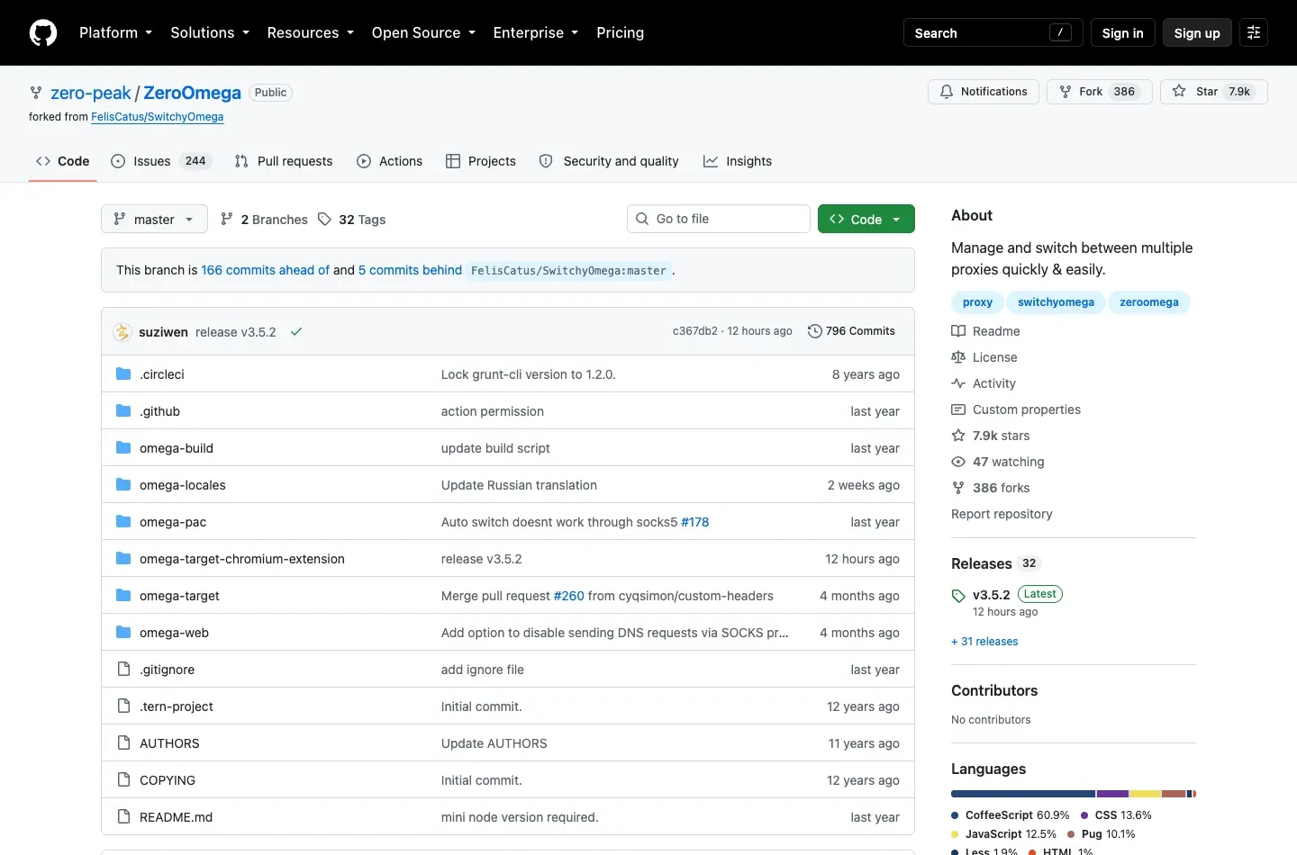 zeroomega-github-manifest-v3-repository