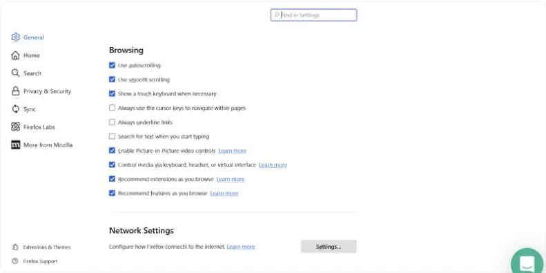legacy-firefox-network-settings