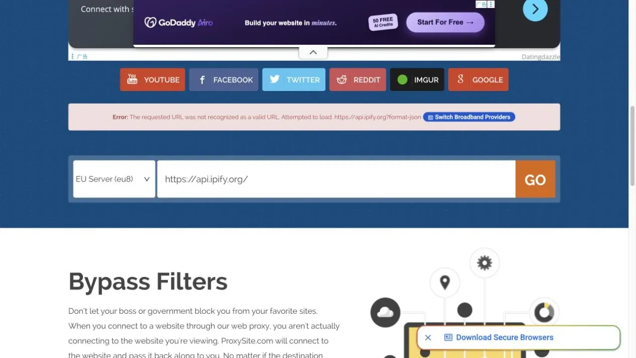 proxysite-invalid-url-test