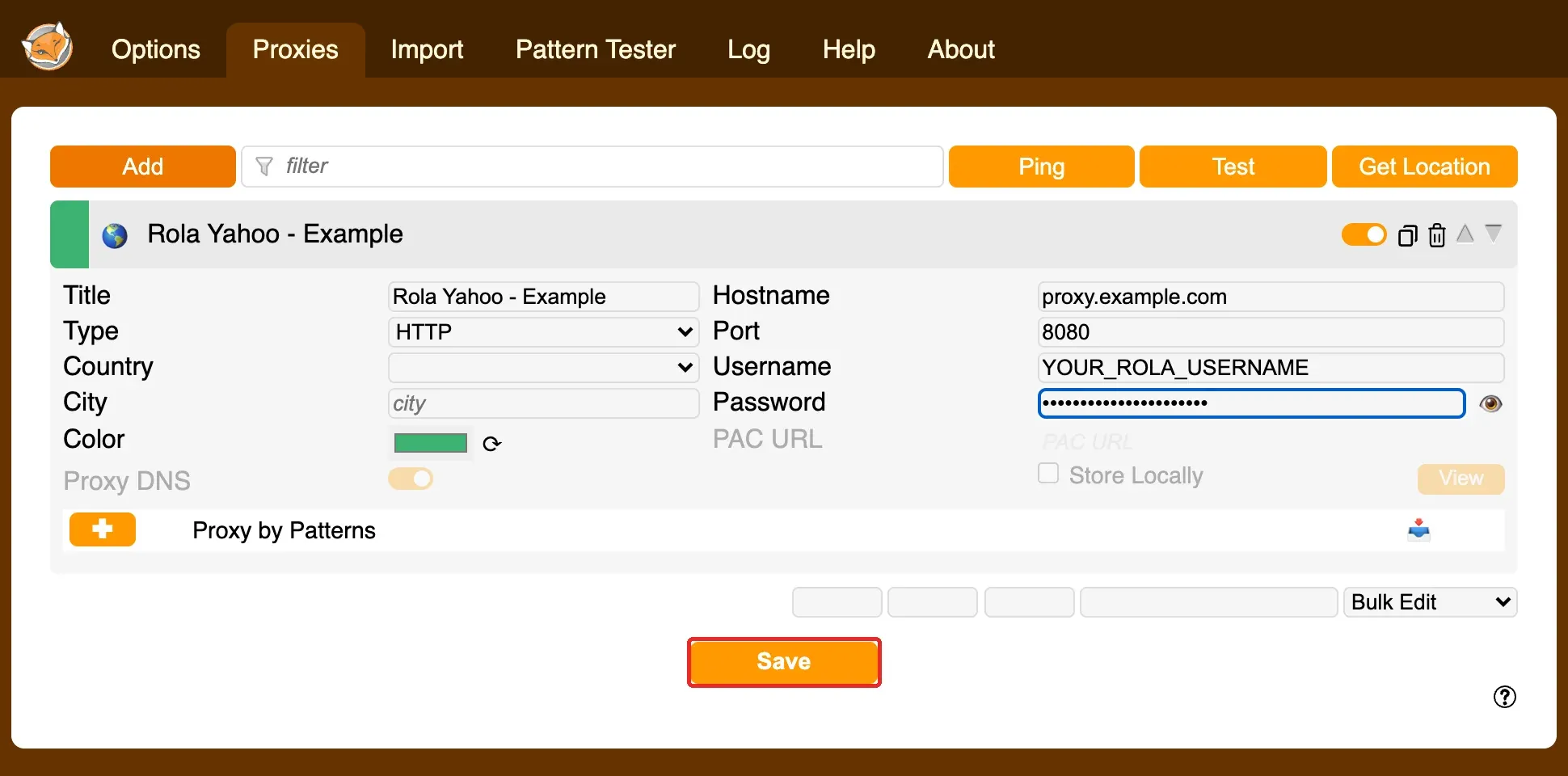 foxyproxy-save-configuration