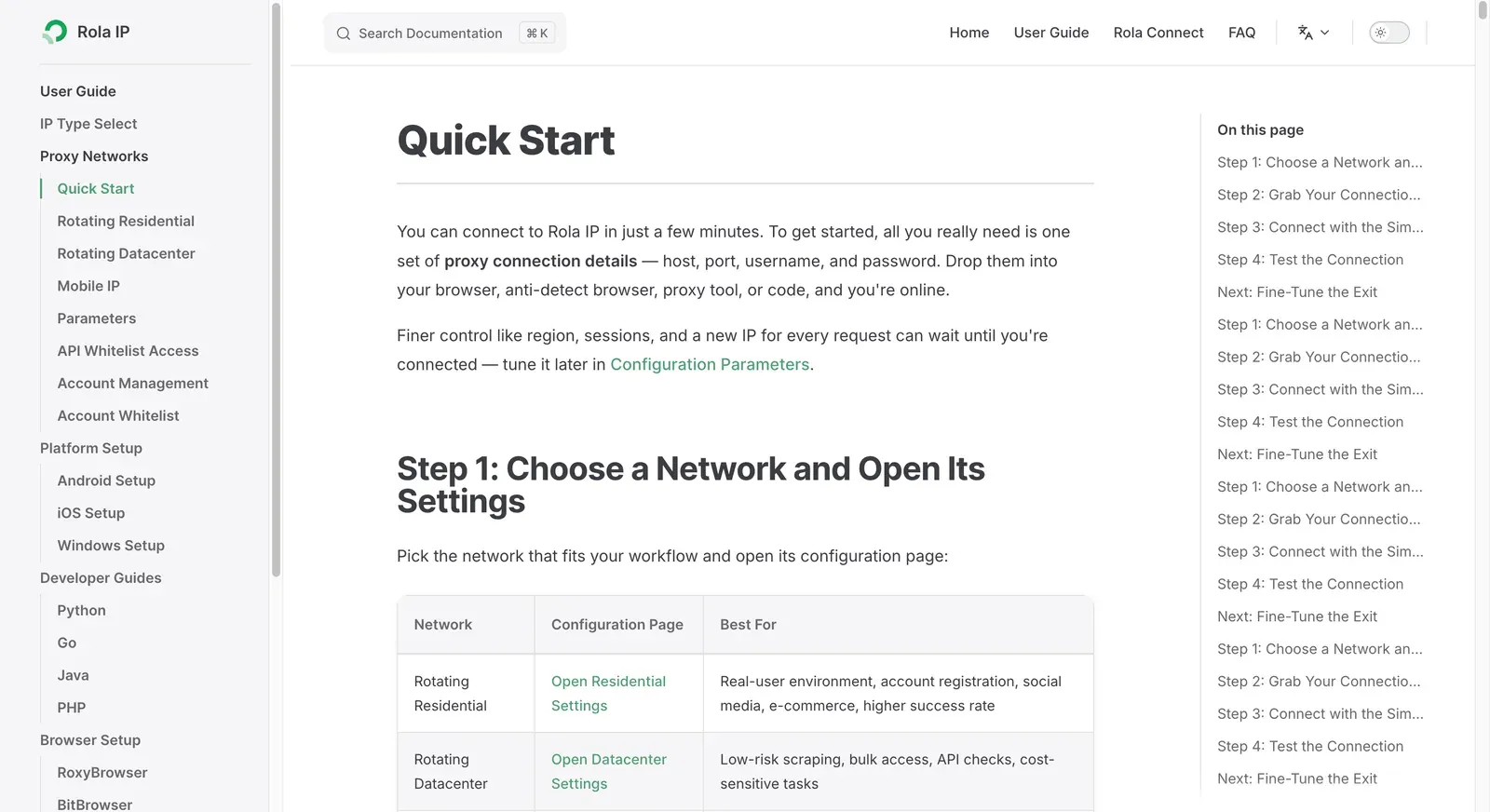 rola-ip-quick-start-configuration