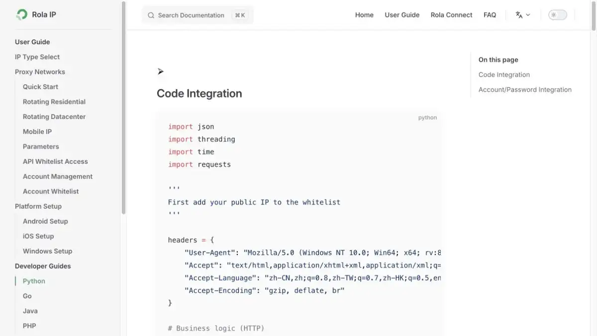rola-python-proxy-integration