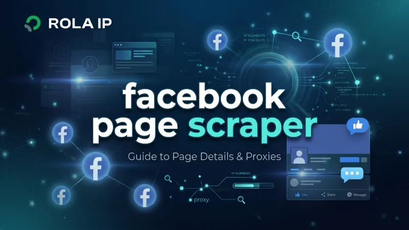 how to scrape facebook pages