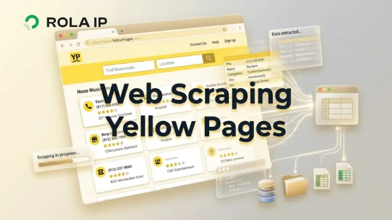 Web Scraping Yellow Pages
