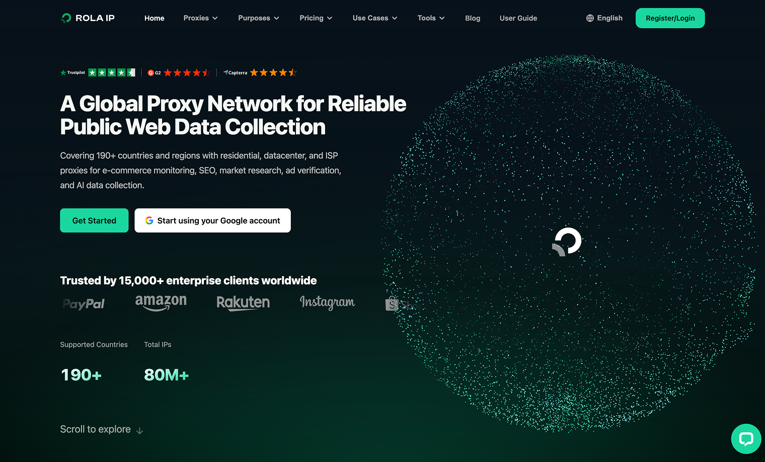 ROLA IP website after the upgrade